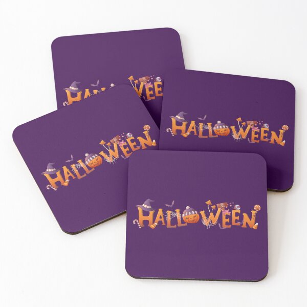 Item preview, Halloween Lettering Illustration designed and sold by ColorloomArt.