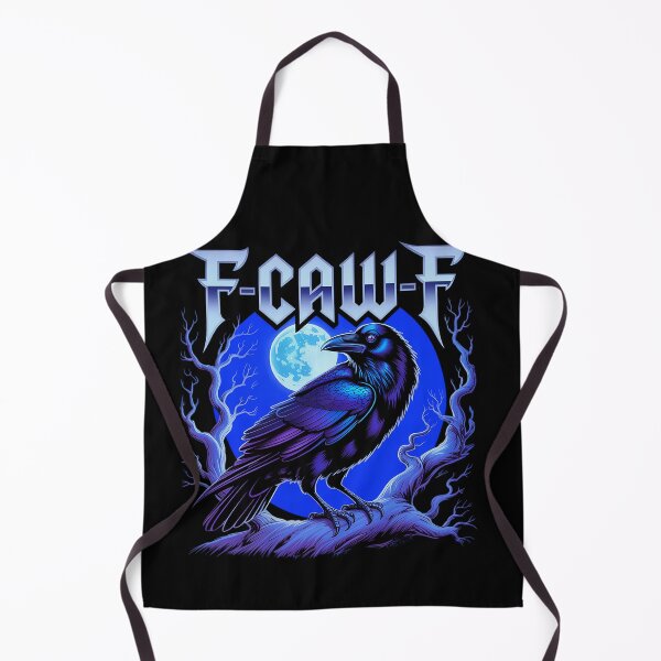 Item preview, Raven Screaming Under Neon Full Moon designed and sold by sandrahofer-art.
