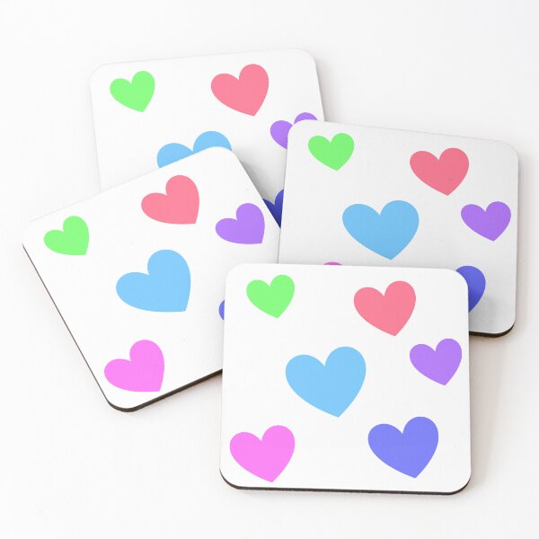 Item preview, Fun Colorful Hearts  designed and sold by WD-Artist.