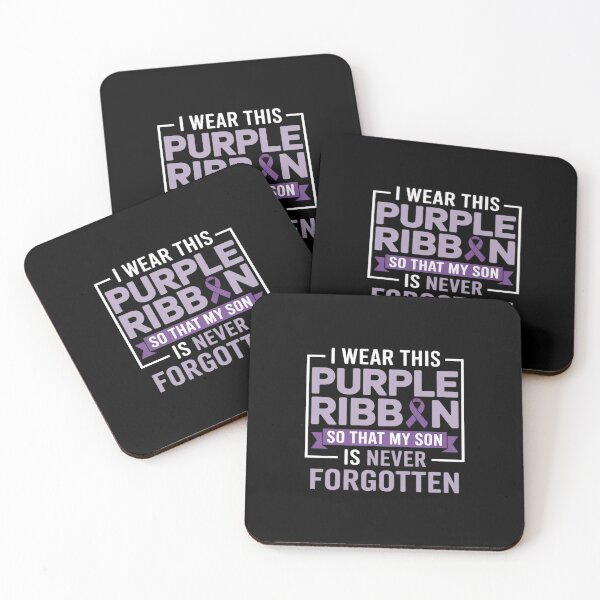 Item preview, Womens I Wear This Purple Ribbon Overdose Awareness Day Gift designed and sold by August4Laughs25.