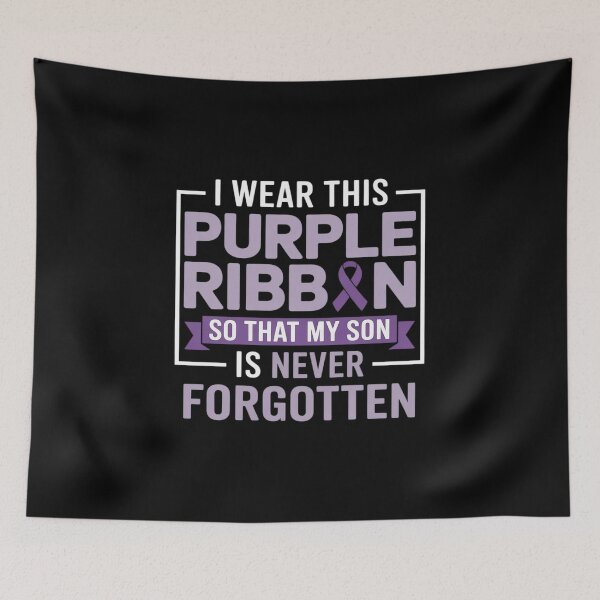 Item preview, Womens I Wear This Purple Ribbon Overdose Awareness Day Gift designed and sold by August4Laughs25.