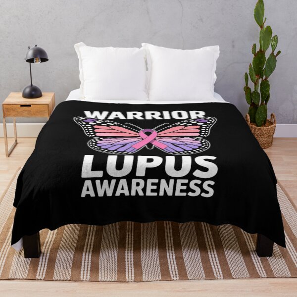 Item preview, Womens Lupus Awareness Warrior Survivor Purple Butterflies designed and sold by August4Laughs25.