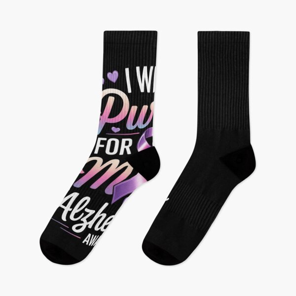 Item preview, Womens I Wear Purple For Mom Alzheimer's Awareness Dementia Mother designed and sold by August4Laughs25.