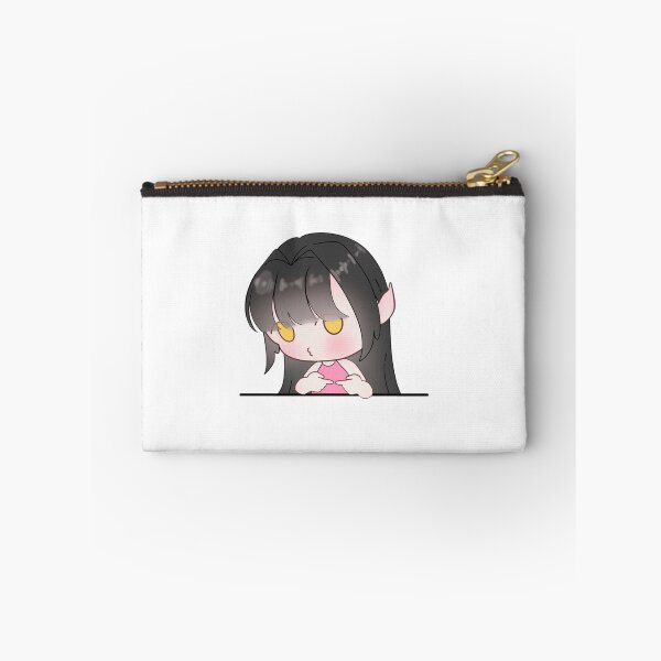 Item preview, Cute Chibi Girl Meme  Pointing Fingers Kawaii Expression designed and sold by HaiharryCartoon.