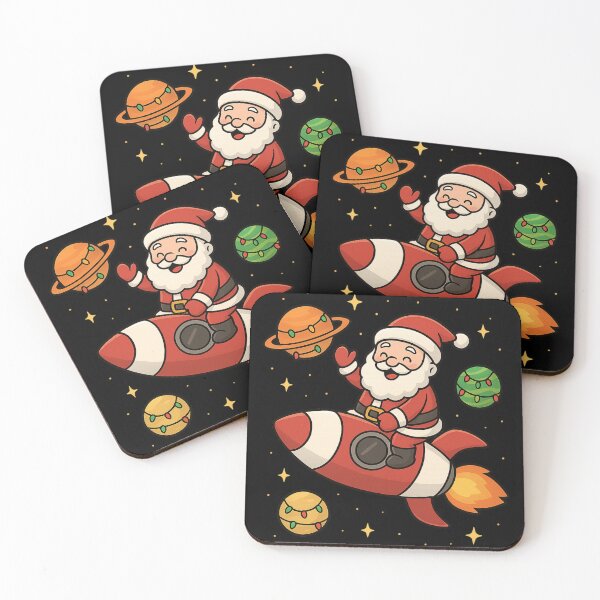 Item preview, Santa in Space – Funny Sci-Fi Christmas designed and sold by NovaMoodCo.