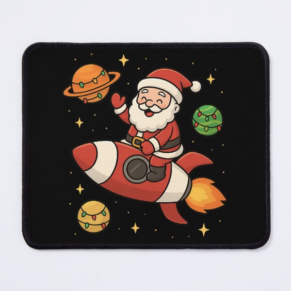 Item preview, Santa in Space – Funny Sci-Fi Christmas designed and sold by NovaMoodCo.
