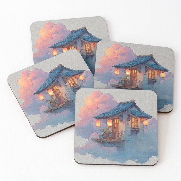Item preview, Sky Tea House Among the Clouds designed and sold by ArgentoArt.