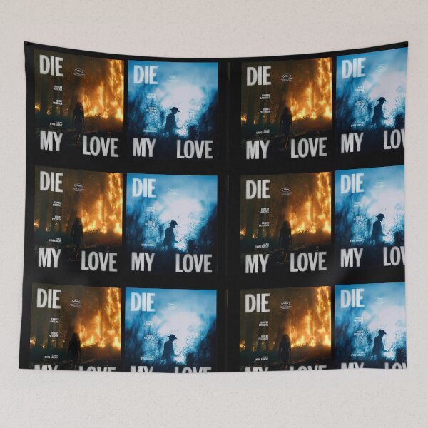 Item preview, Die My Love Movie Poster designed and sold by ExpendableNasha.