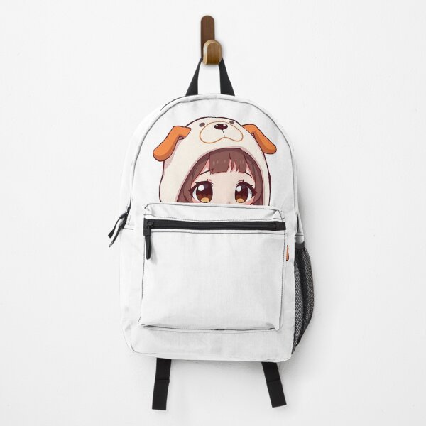 Item preview, Cute Anime Girl in Dog Costume with Puppy designed and sold by click.