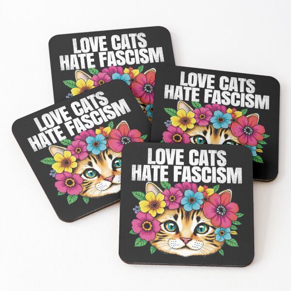 Item preview, Love Cats Hate Fascism. #3 designed and sold by EunsooLee.