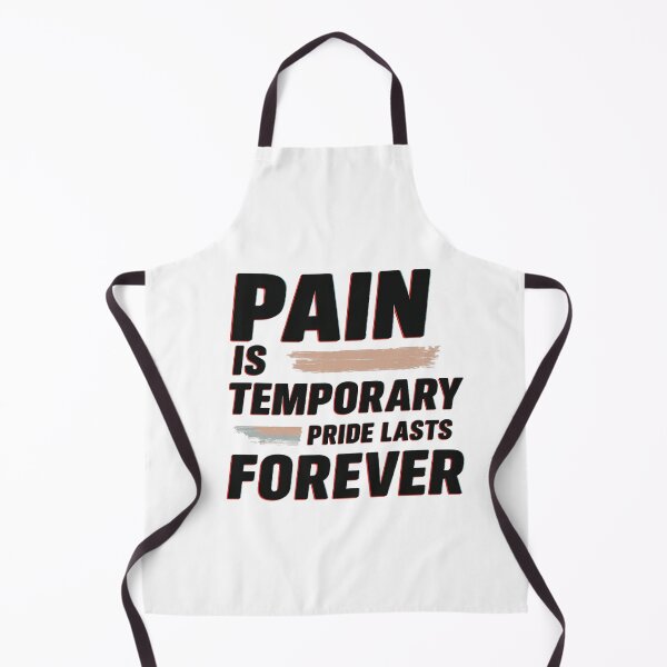 Item preview, Pain Is Temporary Pride Lasts Forever – Motivational Quote designed and sold by SoulFlex.
