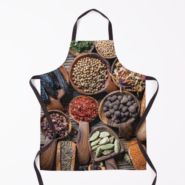 Item preview, Exotic spices in bowls and spice scoops II designed and sold by PhotoArt Thomas Klee.