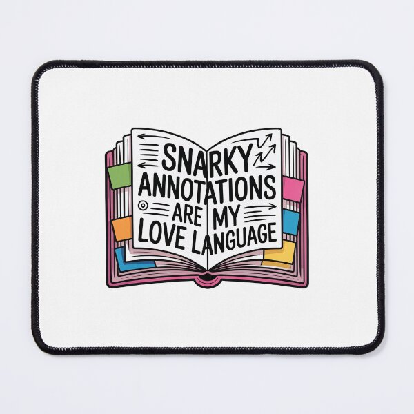 Item preview, Snarky Annotations Are My Love Language designed and sold by marshmelephant.