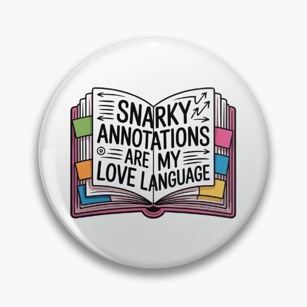 Item preview, Snarky Annotations Are My Love Language designed and sold by marshmelephant.