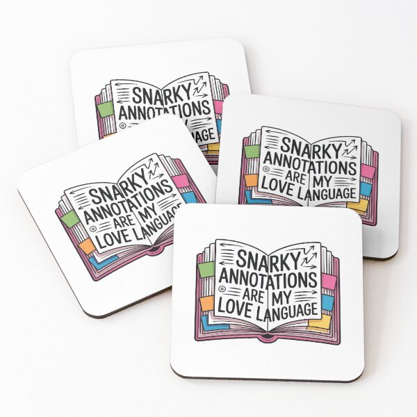 Item preview, Snarky Annotations Are My Love Language designed and sold by marshmelephant.