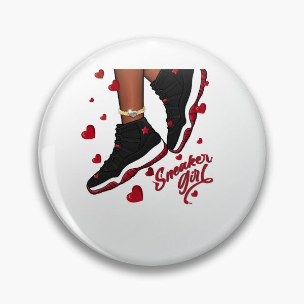 Item preview,  To Match Bred Velvet 11s - SNEAKER Girl Heart Flying   designed and sold by lnaylor01.