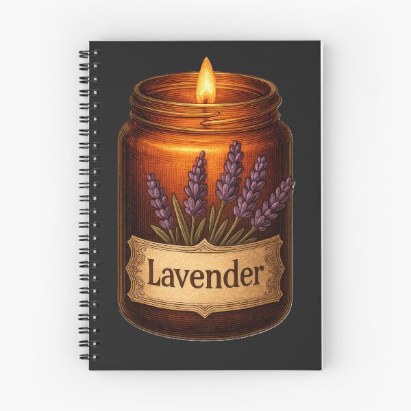 Item preview, Witchy Woodsy Tranquility Candle With Lavender  designed and sold by scicilysimonee.