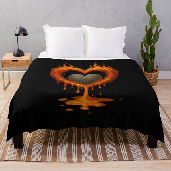 Item preview, Burning Heart of Stone designed and sold by ArtintWorks.