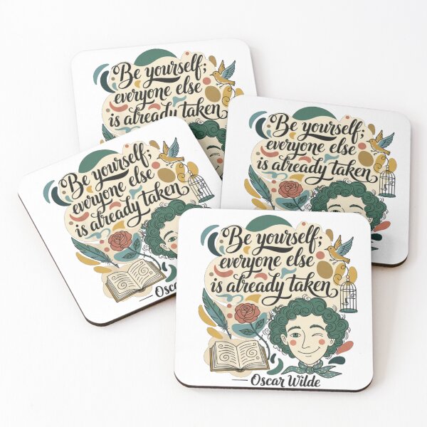 Item preview, Be Yourself - Oscar wilde designed and sold by Funktastic Designs.