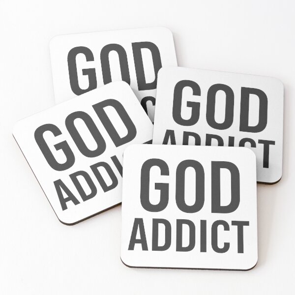 Item preview, God Addict logo designed and sold by WelkinUniversal.