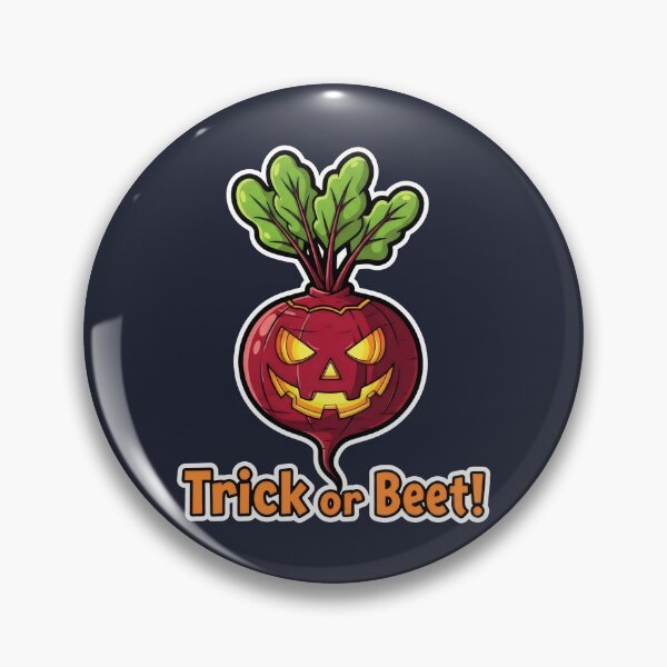 Item preview, Unique Fall Humor Beet with Pumpkin-Style Carving designed and sold by SplashTastic.
