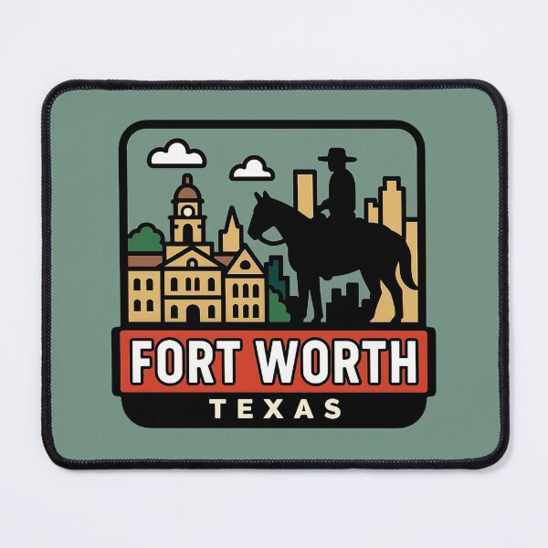 Item preview, Fort Worth, Texas — Cowboy designed and sold by Myra365Art.