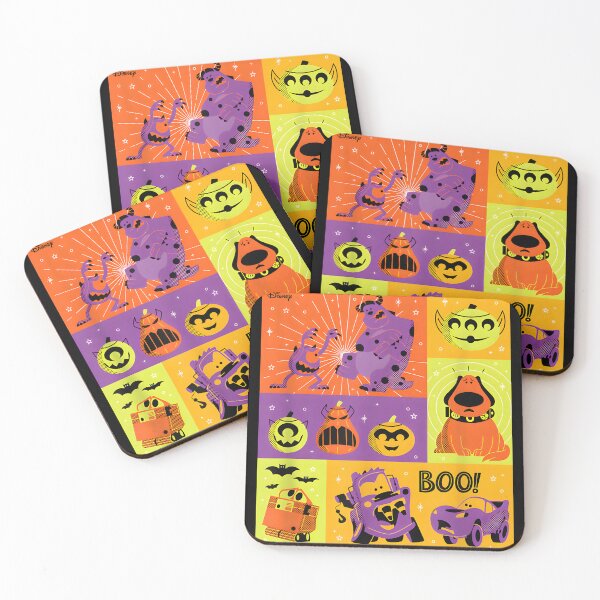Item preview, Disney Pixar Halloween Mashup – Monsters Inc, Cars, Toy Story, Up Spooky Art designed and sold by alolo2021.