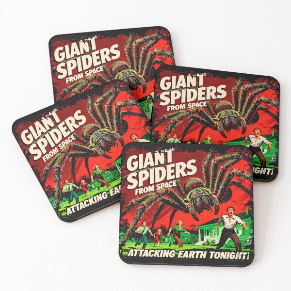 Item preview, Giant spiders Horror poster designed and sold by OniricaDesign.
