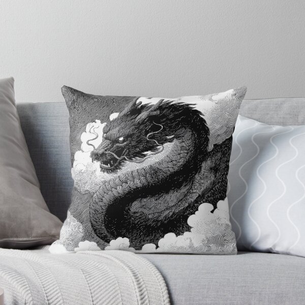 Item preview, Celestial Ink Dragon in Storm Clouds designed and sold by ArgentoArt.