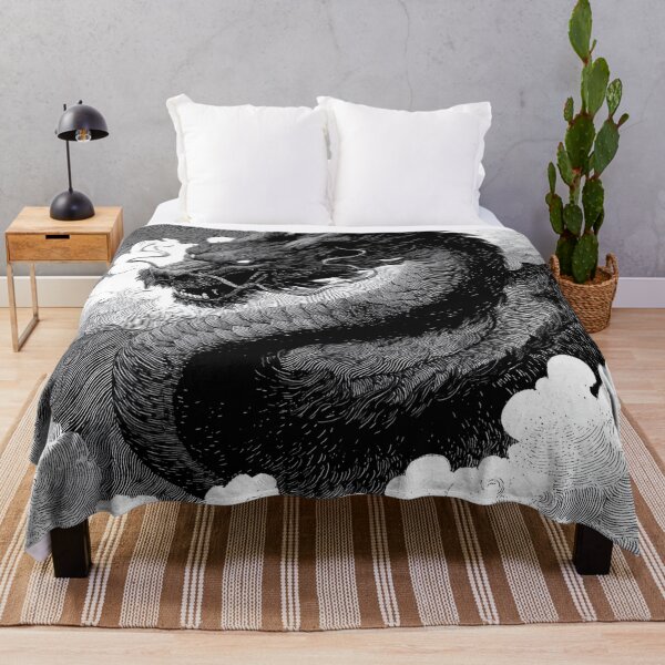 Item preview, Celestial Ink Dragon in Storm Clouds designed and sold by ArgentoArt.