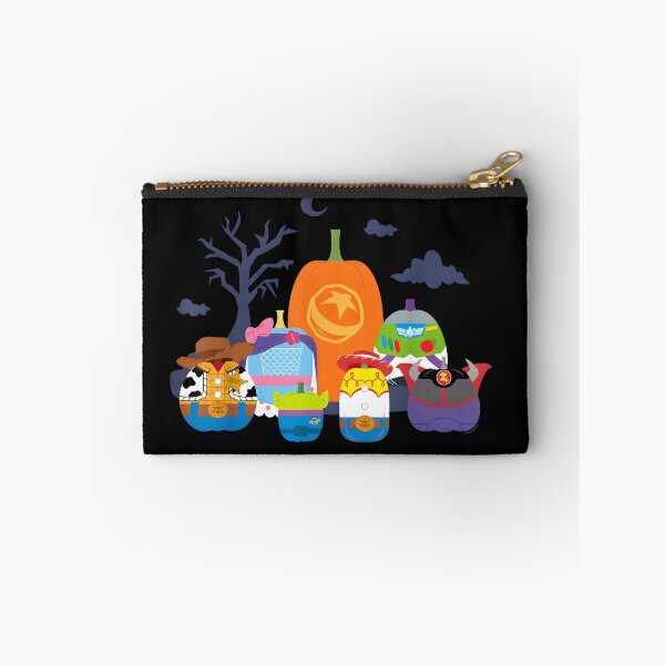 Item preview, Disney Pixar Toy Story Halloween Pumpkins – Woody, Buzz, Alien and Zurg Spooky Art designed and sold by alolo2021.