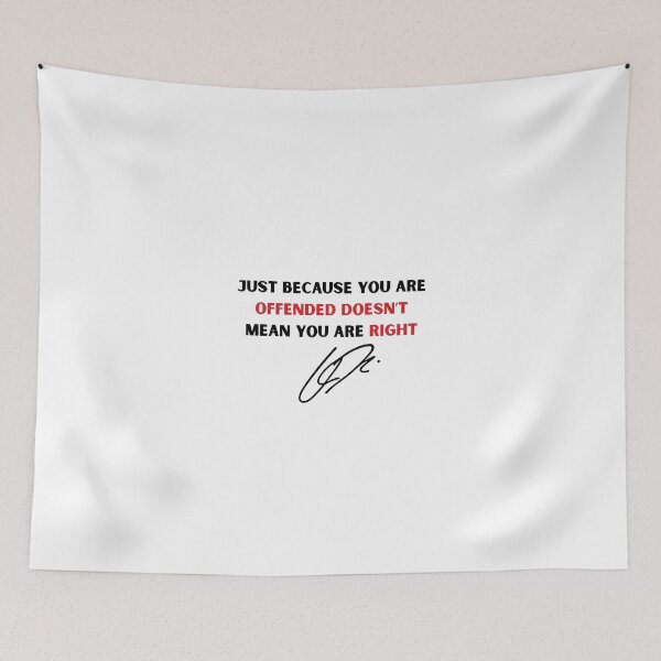 Item preview, Just Because You Are Offended Doesn’t Mean You Are Right Vintage Charlie Kirk Quote designed and sold by modoodles357.