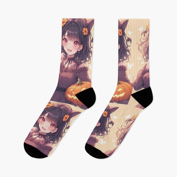 Artikelvorschau, Anime Katzenmädchen Halloween entworfen und verkauft von ArtsJulian.