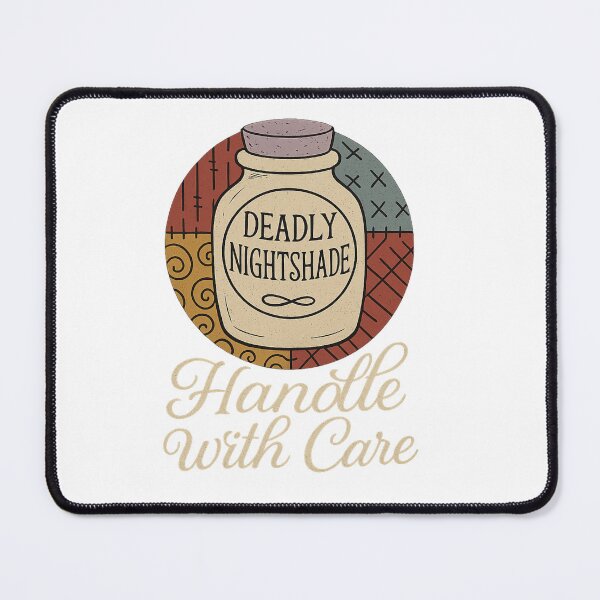 Item preview, Deadly Nightshade | Handle With Care Halloween & Disney Bound Tee designed and sold by Zippitydodads.