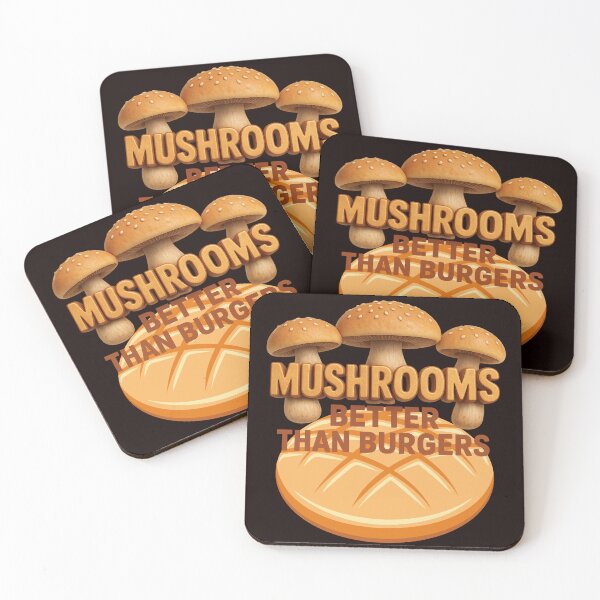 Item preview, Mushrooms – Better Than Burgers designed and sold by Tadeusz1.