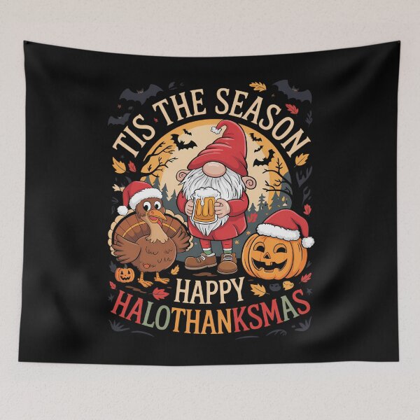 Item preview, Happy Halloween Thanksgiving Merry Christmas designed and sold by savrmiller.