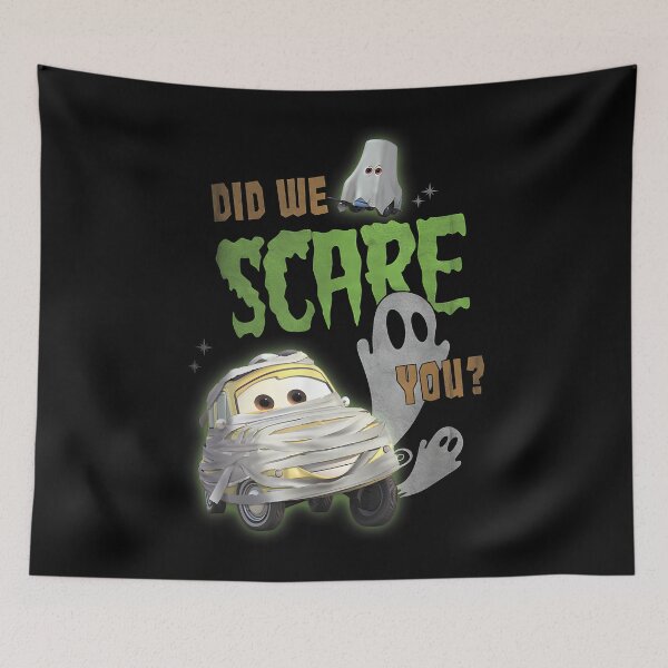 Item preview, Disney Pixar Cars Halloween: ¿Te asustamos? Arte fantasma del coche momia designed and sold by alolo2021.