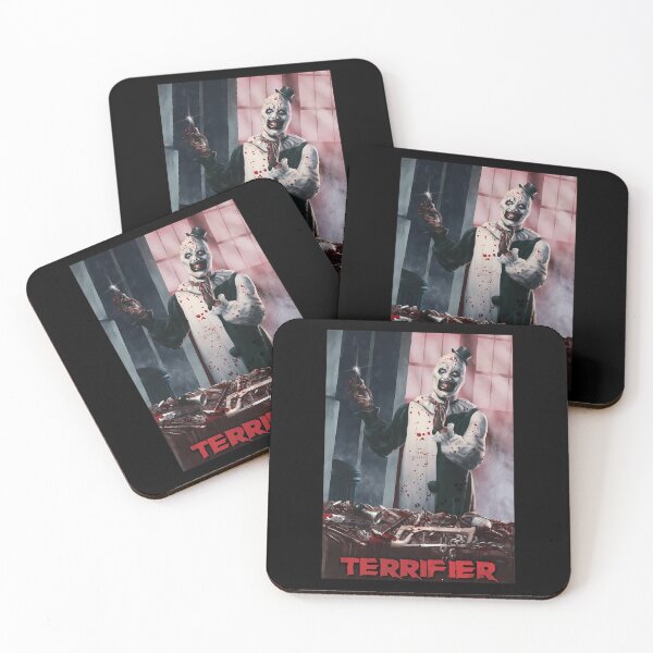Item preview, Terrifier Art The Clown Horror Movie Slasher  	 designed and sold by pzqskmkmvw62.