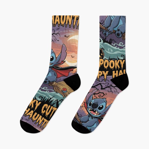 Item preview, Lilo & Stitch Happy Hauntings – Spooky Cute Halloween Witch Stitch Art designed and sold by alolo2021.