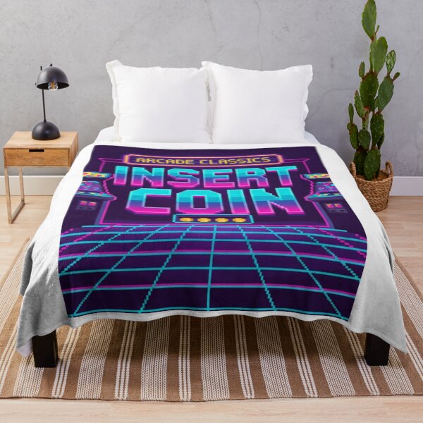 Item preview, Insert Coin Pixel Gamer – Retro 90s Arcade Design designed and sold by Happyfreedom.