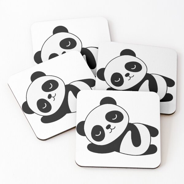 Item preview, Cute Sleeping Panda Cartoon | Kawaii Relaxing Panda Art designed and sold by kyDesigns.CO.