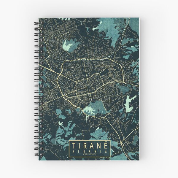 Item preview, Tirana City Map of Albania - Summer designed and sold by deMAP.