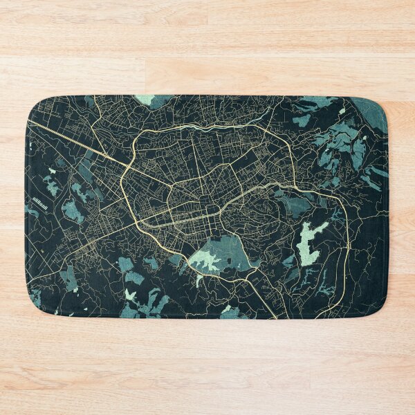 Item preview, Tirana City Map of Albania - Summer designed and sold by deMAP.