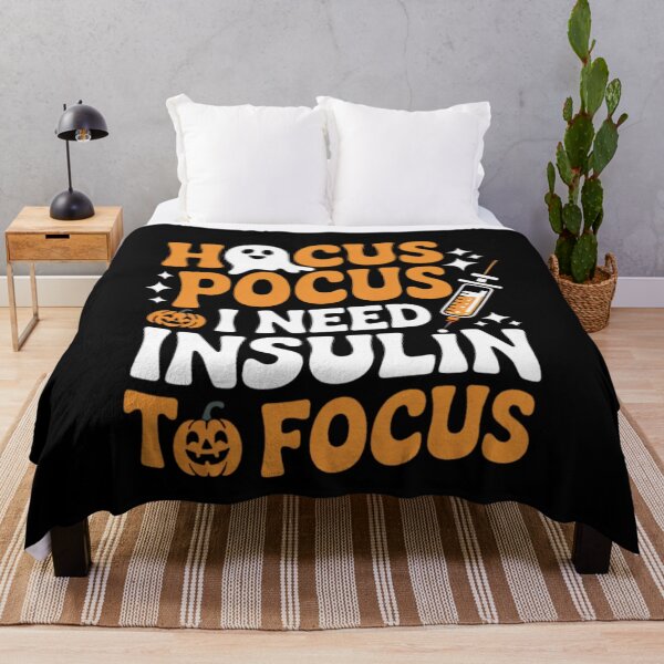 Item preview, Hocus Pocus I Need Insulin to Focus designed and sold by ManiaGrania.