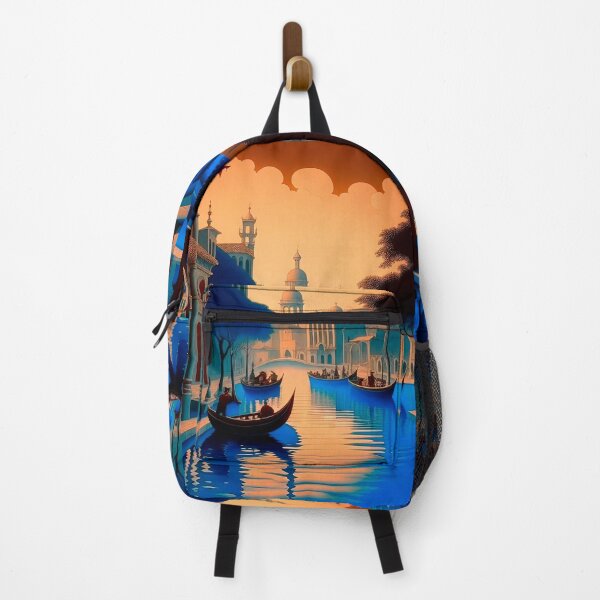 Item preview, Dreamy Venetian Canal at Golden Hour designed and sold by LanaGustavsson.