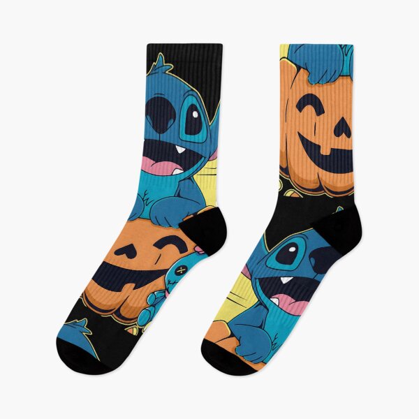 Item preview, Lilo & Stitch Halloween Pumpkin – Cute Stitch with Scrump and Candy Art designed and sold by alolo2021.