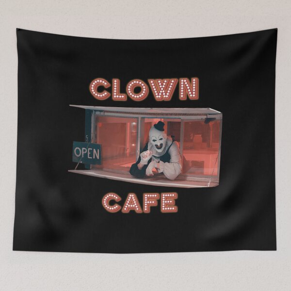 Aperçu de l'œuvre Terrifier Clown Café créée et vendue par pzqskmkmvw62.
