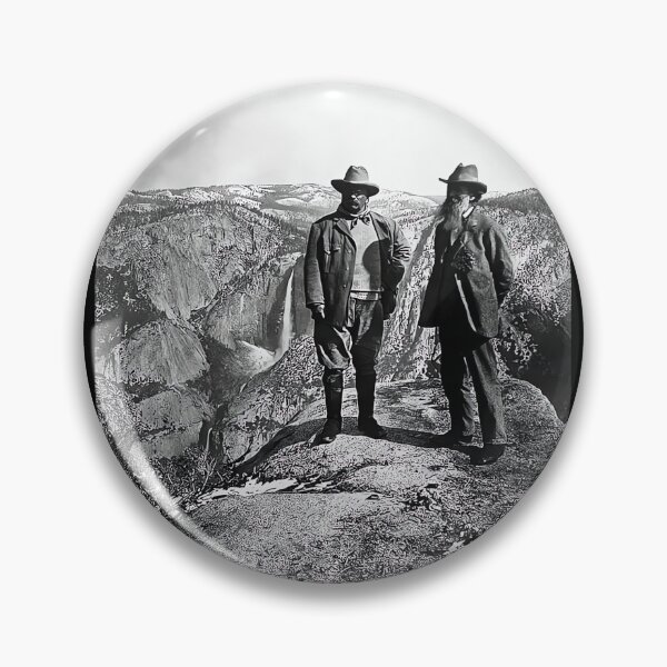 Item preview, Teddy Roosevelt And John Muir Glacier Point Yosemite Valley 1903 War Is Hell Store	 designed and sold by wjrrekja54.
