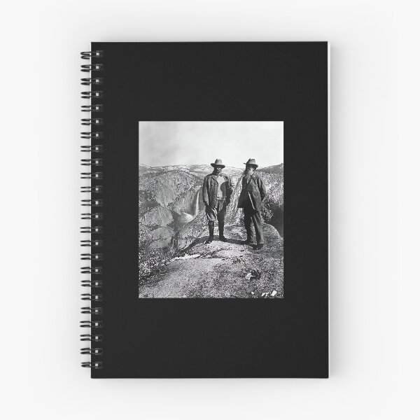 Item preview, Teddy Roosevelt And John Muir Glacier Point Yosemite Valley 1903 War Is Hell Store	 designed and sold by wjrrekja54.