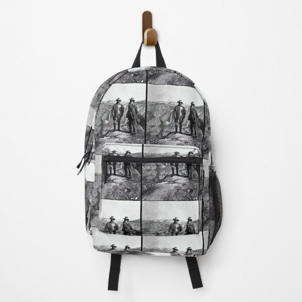 Item preview, Teddy Roosevelt And John Muir Glacier Point Yosemite Valley 1903 War Is Hell Store	 designed and sold by wjrrekja54.